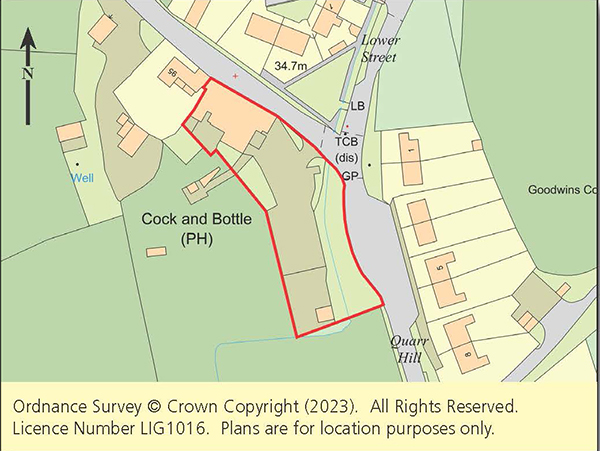 Lot: 105 - FREEHOLD PUB ON HALF AN ACRE PLOT -